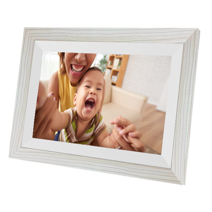 White 10.1 Digital Photo Frame